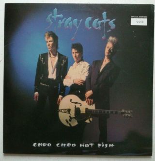 Stray Cats Choo Choo Hot Fish 1992 Us Pump 9070145 Ltd Edition 10 "
