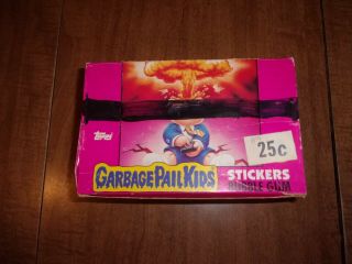 1985 Topps Garbage Pail Kids Gpk Series 1 Uk Mini Box 48 Packs