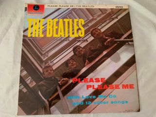 The Beatles - Please Please Me - 1960 ' s Parlophone Stereo - Lovely 3