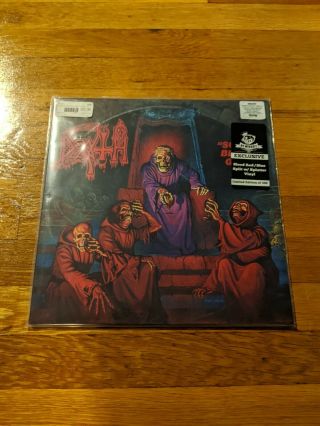 Death Scream Bloody Gore Lp Blue/red Split Vinyl X/300 Newbury Relapse
