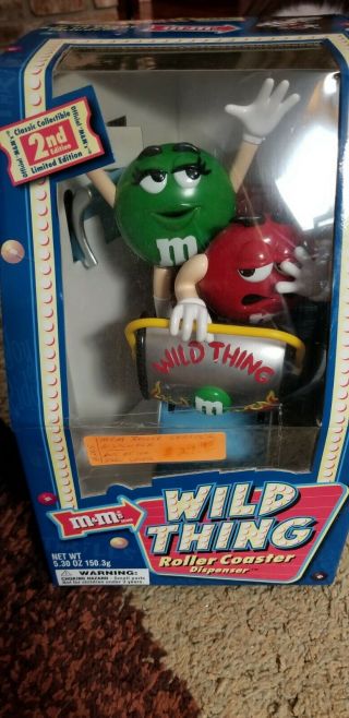 M&m Wild Thing Roller Coaster Candy Dispenser