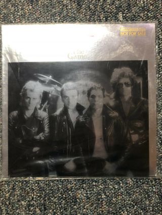 Rare Queen The Game White Label Promo Foil Jacket Lp Elektra 5e - 513 Stamped