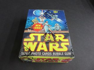 1977 Topps Star Wars Series 2 Wax Box (bbce)