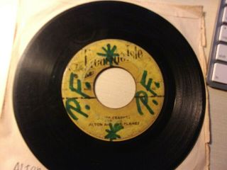 Alton Ellis & The Flames " Dance Crasher " Reggae 45 Treasure Isle