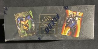 1994 Flair Inaugural Edition Marvel Universe Trading Card Factory Box 3
