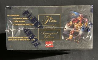 1994 Flair Inaugural Edition Marvel Universe Trading Card Factory Box 6