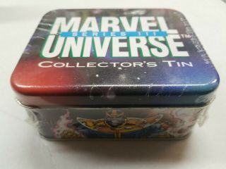 1992 Skybox Marvel Universe Series 3 Factory Numbered Collectors Tin
