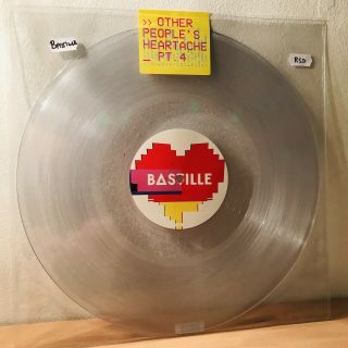 Bastille Other People’s Heartache PT 4 12” Clear Vinyl 2019 RSD 1000 ONLY 3