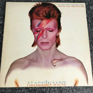 Lp David Bowie Aladdin Sane 1973 Canada 1stpress Rca Dynaflex Rs 1001 Ex/ex