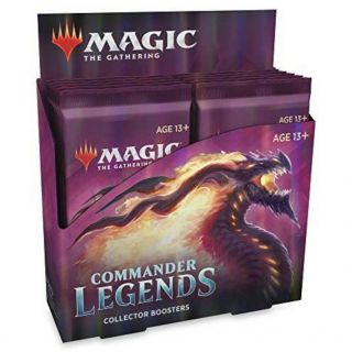 Mtg Magic The Gathering Commander Legends Collector Booster Display Box