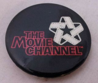 Tmc The Movie Channel Pin Button Cable Television Old Vintage 80s Film Logo Tv