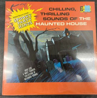 Walt Disney Chilling Thrilling Sounds Of The Haunted House Lp Disneyland