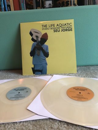 The Life Aquatic Seu Jorge Studio Sessions Limited Edition Double Lp Record 2014 3