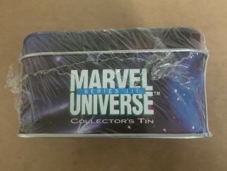 1992 Marvel Universe Series 3 Factory Tin Set (1169/10000) PSA READY 3