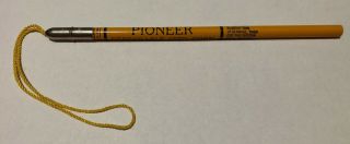 Vintage Pioneer Seed Corn Magic Holetite Trick Pencil Unsharpened