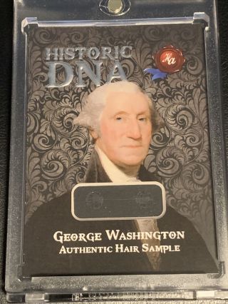 2020 Historic Autographs Potus The First 36 71/102 George Washington Hair Dna