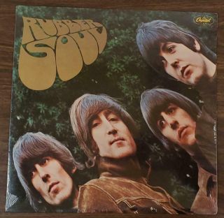 The Beatles Rubber Soul Stereo Lp Vinyl Factory Capitol Reissue