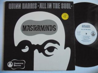 Quinn Harris All In The Soul Undercover Brother Repress,  Funk Soul Lp Hear