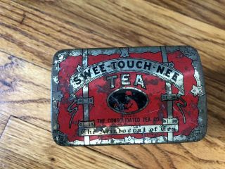 Vintage Tea Tin Sweet Touch Nee 2