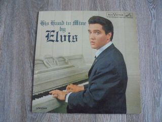 Elvis Presley - His Hand In Mine 1960 Usa Lp Rca Victor Mono 1st