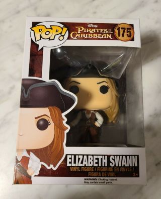 Disney Pirates Of The Caribbean Elizabeth Swann Funko Pop (vaulted/retired) 175