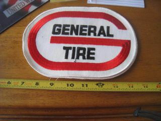 Vintage Old Stock Large General Tire Service Uniform Patch