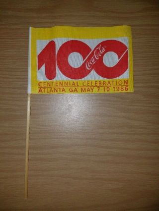 Coca - Cola Centennial Celebration Flag - Box Of 50 Flags