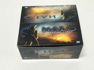 Halo Xbox Trading Cards Box 24 Packs 2007 Topps Sketch Foil Embossed Cards Rare