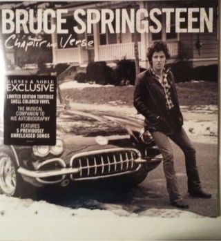 Bruce Springsteen “chapter And Verse” 2 Lp Colored Vinyl