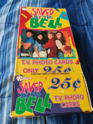 Very Rare.  Saved By The Bell Cards/packs/box Of 100 Packs