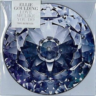 Ellie Goulding ‎ Love Me Like You Do Very Rare Promo 7 " Vinyl Picture Disc