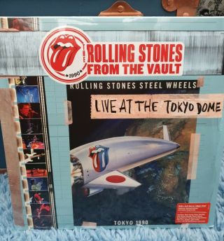 The Rolling Stones Live At Tokyo Dome: 4 Vinyl Lp,  Dvd: & 180 Gram