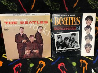 Introducing The Beatles & Songs Pictures Lps Unofficial Repress Vinyl