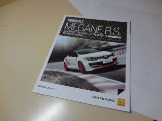 Renault Megane R.  S.  Japanese Brochure 2014/12 F4r