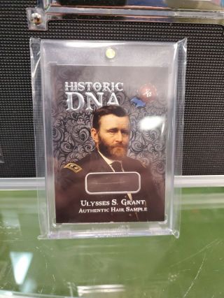 2020 Historic Autographs The First 36 Potus Ulysses S.  Grant Dna Hair /19