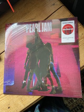 Pearl Jam Ten Purple Vinyl Limited Edition Us Target Exclusive Import