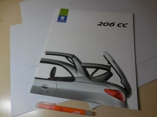 Peugeot 206cc Japanese Brochure 2004/11 Gh - A206cc/m206cc