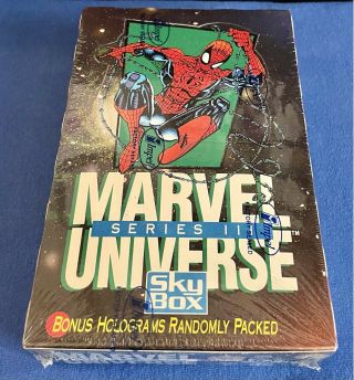 1992 Marvel Universe Series 3 Trading Cards Box - 36 Packs - Nib Mib