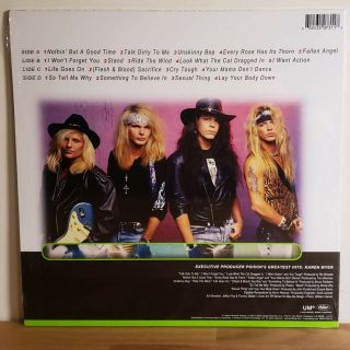 Walmart Exclusive Poison ' s Greatest Hits 1986 - 1996 Yellow & Green Vinyl 2 LP ' s 3