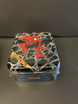1991 Marvel Universe Series 2 Ii Factory Tin Limited Edition /7500