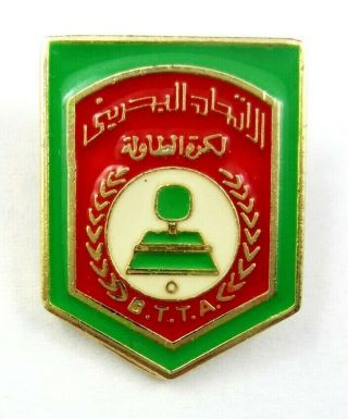 Bahrain Table Tennis Association Pin Badge