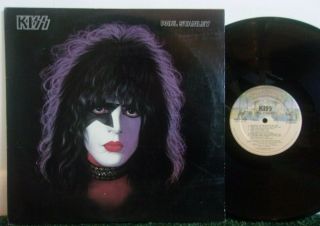 Kiss Paul Stanley U.  S.  1985 Re Vinyl Nm Lp Polygram 826 915 - 1 M - 1