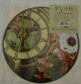 Rush The Garden 10 " Vinyl Picture Disc Rsd 2013