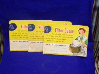 Filter Queen Vintage Advertising Sewing Needle Booklet - 1950 