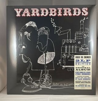 The Yardbirds,  Roger The Engineer Vinyl Lp (ltd.  1500,  Mono,  Rsd,  White Lp)