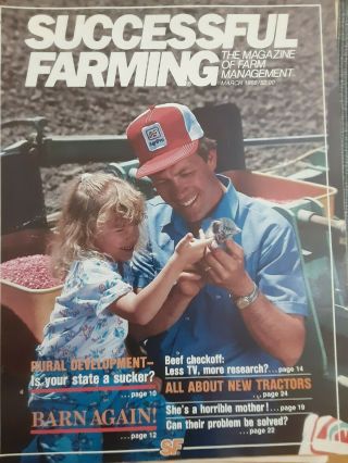 Successful Farming Magazines 1980s Wallaces Farmer Tractors Cattle Farming.