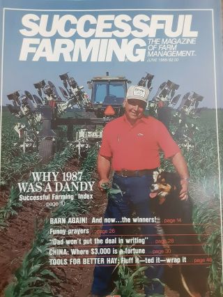 Successful Farming Magazines 1980s Wallaces Farmer tractors cattle Farming. 2