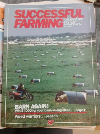 Successful Farming Magazines 1980s Wallaces Farmer tractors cattle Farming. 3