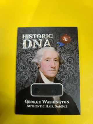 2020 Historic Autographs Potus First 36 George Washington Dna Hair 054/102