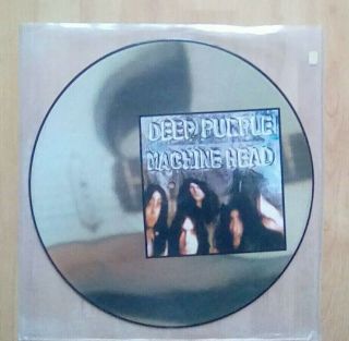 Deep Purple Vinyl Lp Picture Disc - Machine Head,  Ex